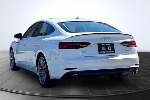 Glacier White Metallic 2019 Audi A5 2.0T Premium Plus