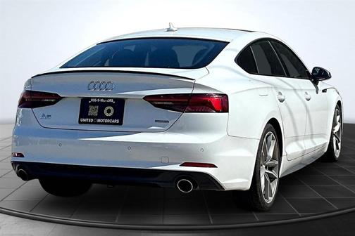 Glacier White Metallic 2019 Audi A5 2.0T Premium Plus