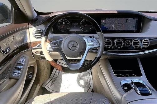 Gray 2019 Mercedes-Benz S-Class S 560 4MATIC
