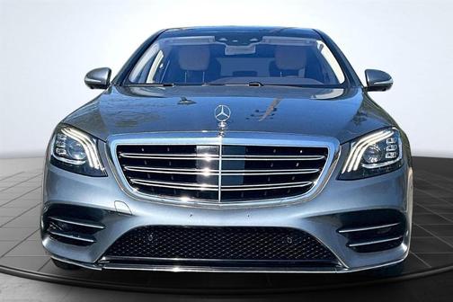 Gray 2019 Mercedes-Benz S-Class S 560 4MATIC