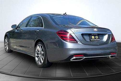 Gray 2019 Mercedes-Benz S-Class S 560 4MATIC