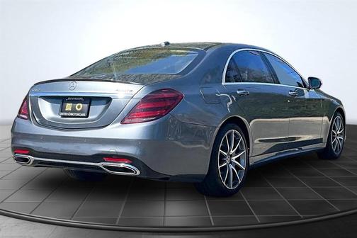 Gray 2019 Mercedes-Benz S-Class S 560 4MATIC