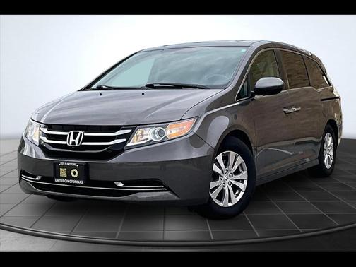 Tan 2014 Honda Odyssey EX-L