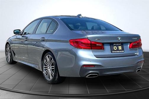 Blue 2019 BMW 540 i xDrive