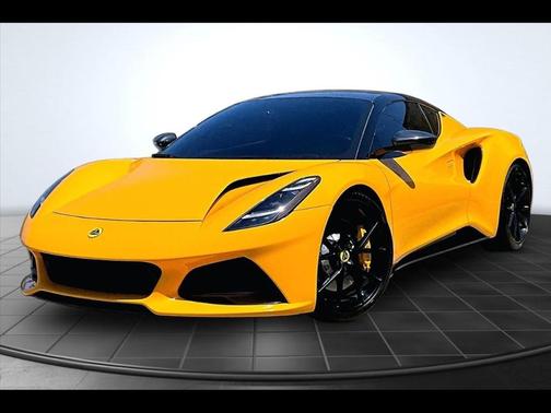 Yellow 2024 Lotus Emira V6 First Edition