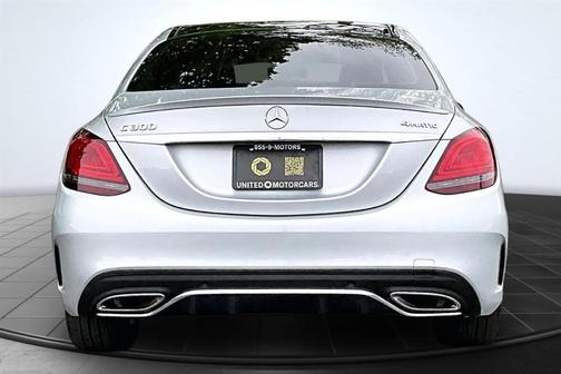 Silver 2021 Mercedes-Benz C-Class C 300 4MATIC
