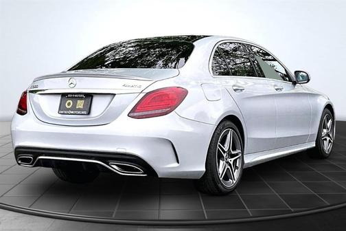 Silver 2021 Mercedes-Benz C-Class C 300 4MATIC