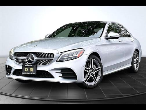 Silver 2021 Mercedes-Benz C-Class C 300 4MATIC