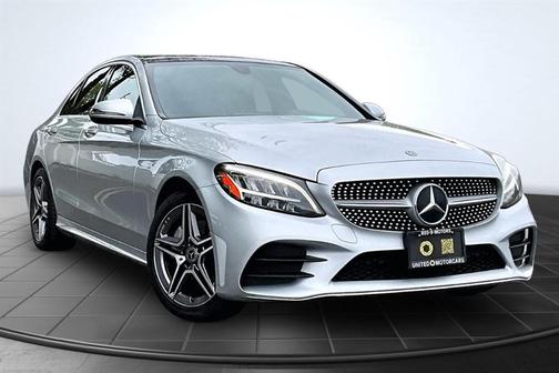 Silver 2021 Mercedes-Benz C-Class C 300 4MATIC