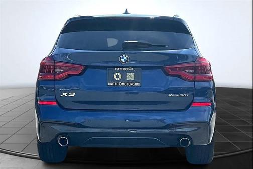 Phytonic Blue Metallic 2021 BMW X3 xDrive30i