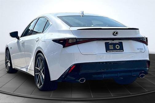 White 2023 Lexus IS 350 F Sport