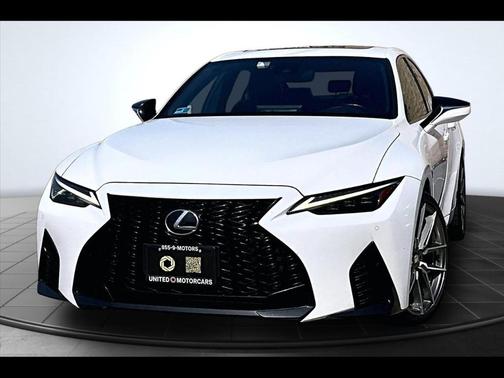 White 2023 Lexus IS 350 F Sport