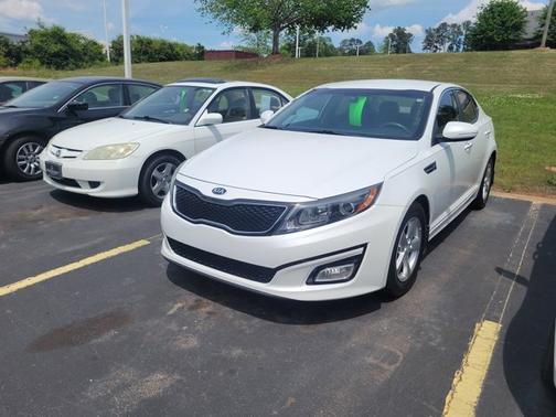 Snow White Pearl 2015 Kia Optima LX