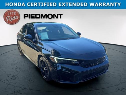 Crystal Black Pearl 2025 Honda Civic Si