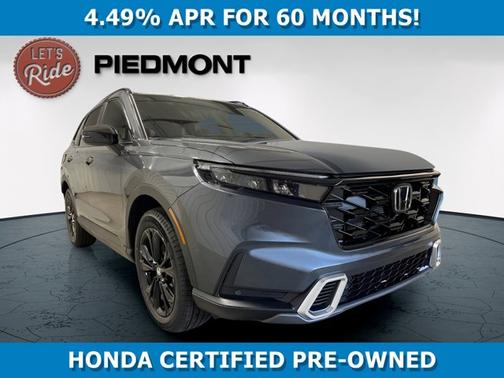 Gray 2026 Honda CR-V Hybrid Sport Touring