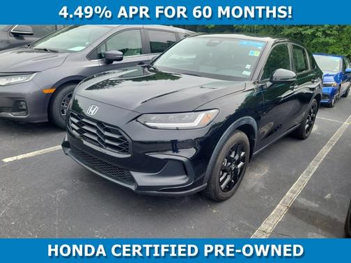 Crystal Black 2023 Honda HR-V Sport