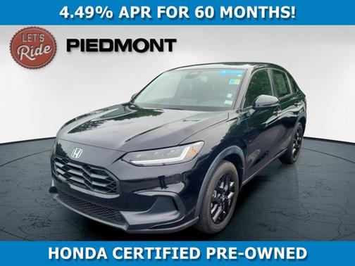 Crystal Black 2023 Honda HR-V Sport