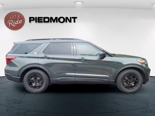 Green Metallic 2022 Ford Explorer Timberline
