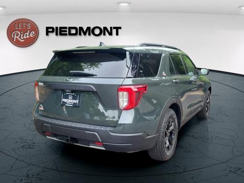 Green Metallic 2022 Ford Explorer Timberline