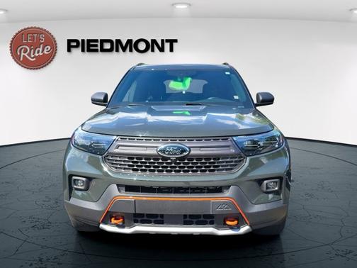 Green Metallic 2022 Ford Explorer Timberline