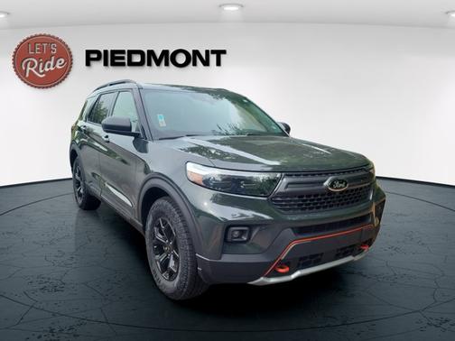 Green Metallic 2022 Ford Explorer Timberline