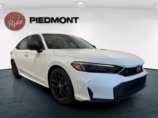 Platinum White Pearl 2026 Honda Civic Sport