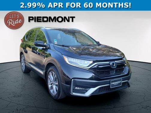 Black 2021 Honda CR-V Hybrid Touring