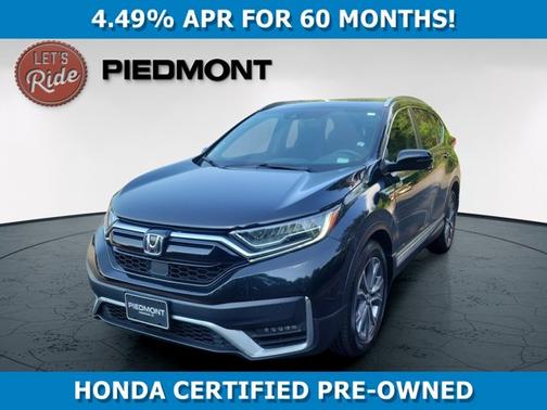 Black 2021 Honda CR-V Hybrid Touring