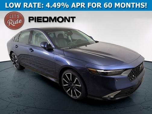 Canyon River Blue Metallic 2026 Honda Accord Hybrid Touring