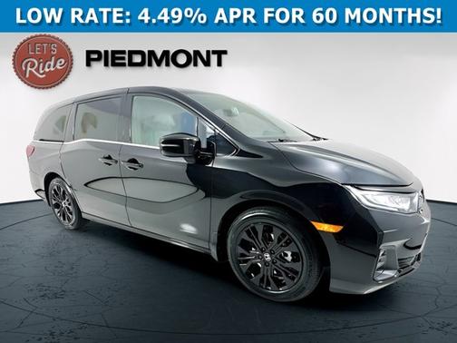 Crystal Black Pearl 2026 Honda Odyssey Sport-L