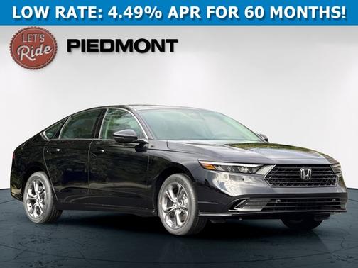 Crystal Black Pearl 2026 Honda Accord Hybrid EX-L
