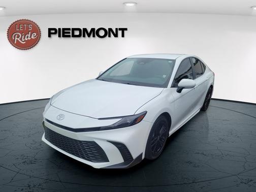 White 2025 Toyota Camry LE