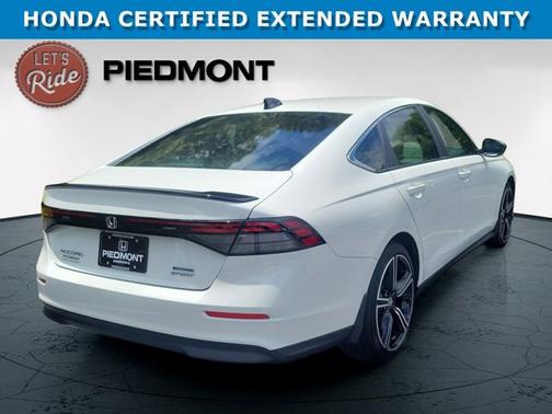 Platinum White Pearl 2024 Honda Accord Hybrid Sport