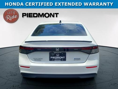Platinum White Pearl 2024 Honda Accord Hybrid Sport