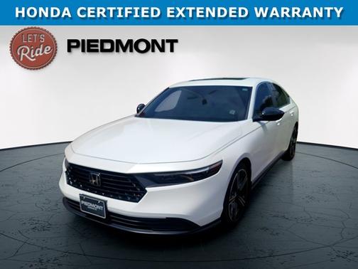 Platinum White Pearl 2024 Honda Accord Hybrid Sport