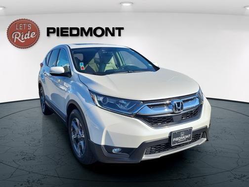 White 2018 Honda CR-V EX