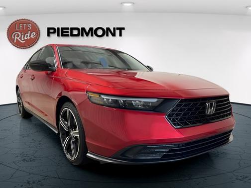 Radiant Red Metallic 2026 Honda Accord Hybrid Sport