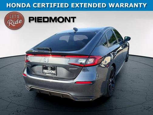 Meteorite Gray Metallic 2025 Honda Civic Sport