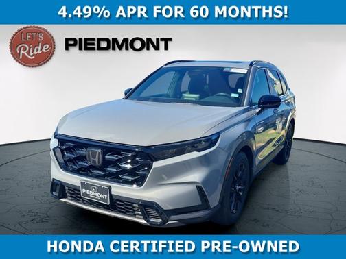 Gray 2024 Honda CR-V Hybrid Sport-L