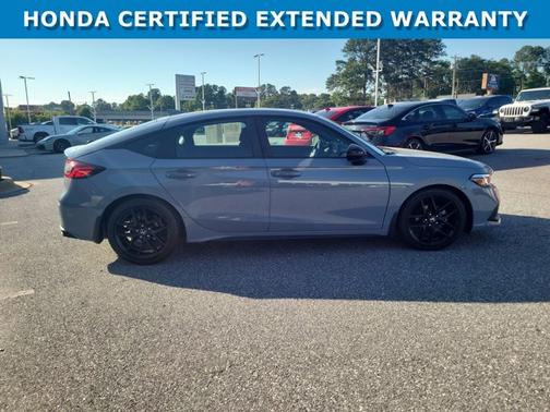 Gray 2024 Honda Civic Sport