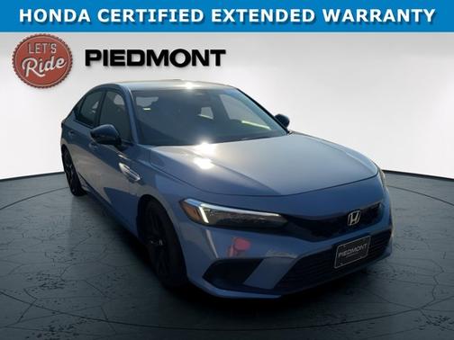 Gray 2024 Honda Civic Sport