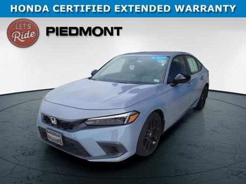 Gray 2024 Honda Civic Sport