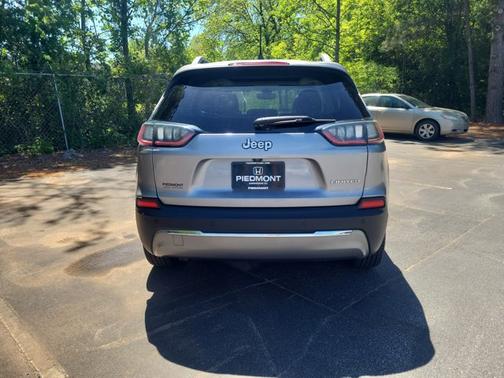 Billet Silver Metallic Clearcoat 2019 Jeep Cherokee Limited