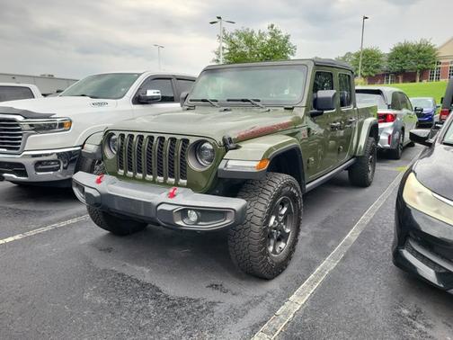 Sarge Green Clearcoat 2023 Jeep Gladiator Rubicon