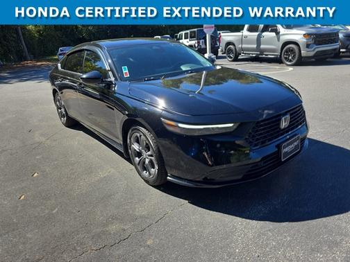 Crystal Black Pearl 2025 Honda Accord Hybrid EX-L