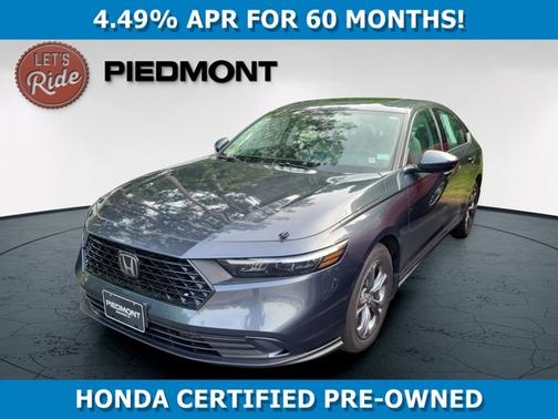 Canyon River Blue Metallic 2024 Honda Accord EX