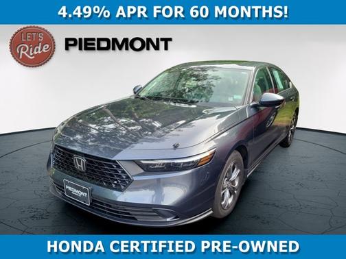 Canyon River Blue Metallic 2024 Honda Accord EX