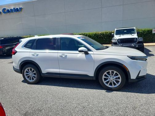 Platinum White 2024 Honda CR-V EX