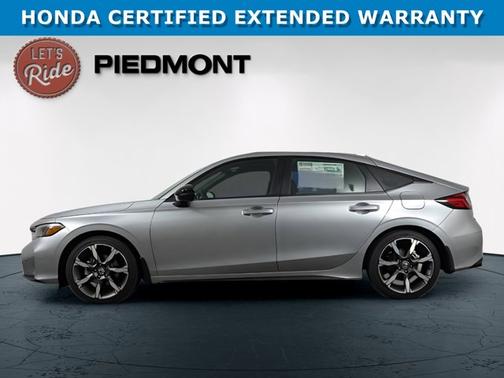 Solar Silver Metallic 2025 Honda Civic Hybrid Sport Touring