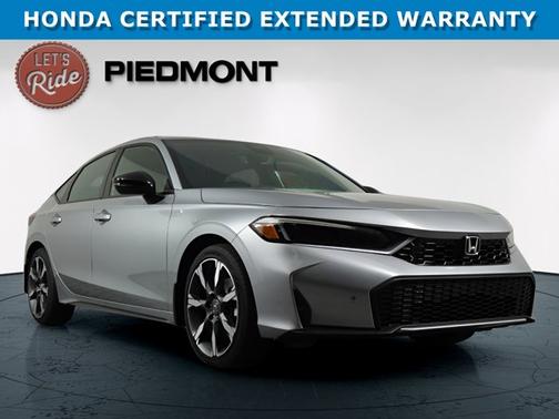 Solar Silver Metallic 2025 Honda Civic Hybrid Sport Touring